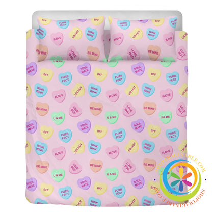 Sweet Tart Hearts Bedding Set