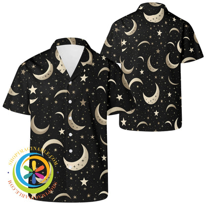 Talking To The Moon Hawaiian Casual Shirt 2Xs
