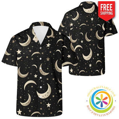 Talking To The Moon Hawaiian Casual Shirt 2Xs