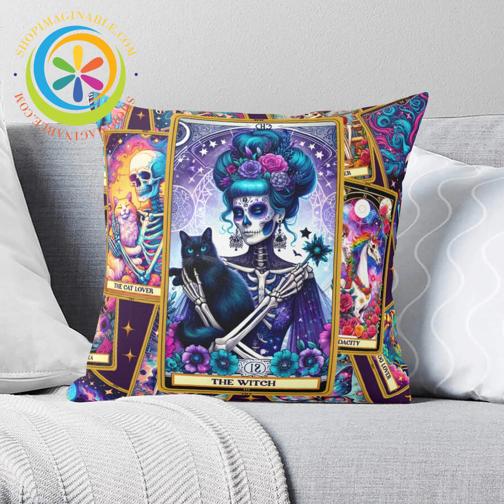 Tarot - The Witch Pillow Cover