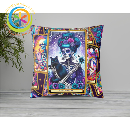 Tarot - The Witch Pillow Cover