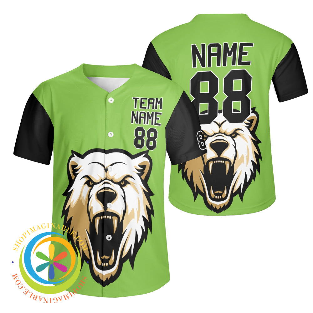 The Bear Unisex Baseball Jersey S