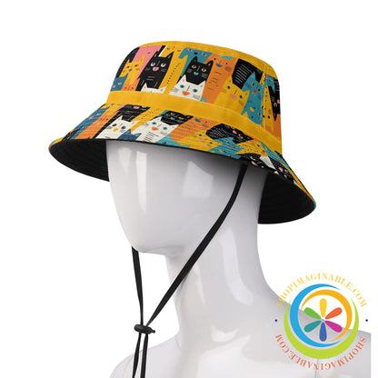 The Cat Lady Bucket Hat