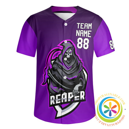 The Reaper Unisex Baseball Jersey