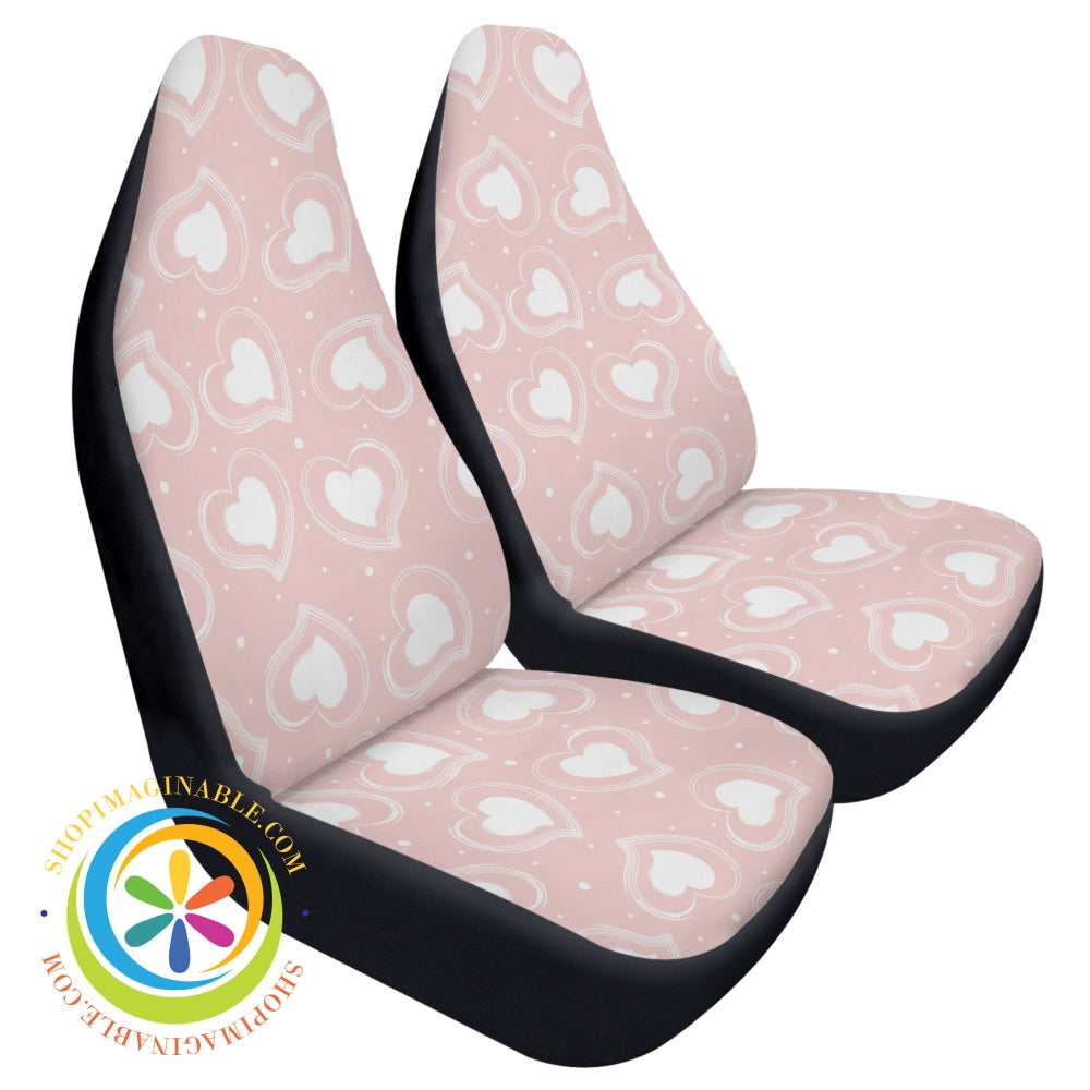 The Road To My Heart Cloth Car Seat Covers
