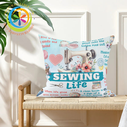 The Sewing Life Pillow Cover