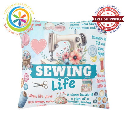 The Sewing Life Pillow Cover