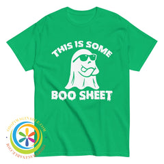 This Is Some Boo Sheet Unisex Halloween T-Shirt Irish Green / S T-Shirt