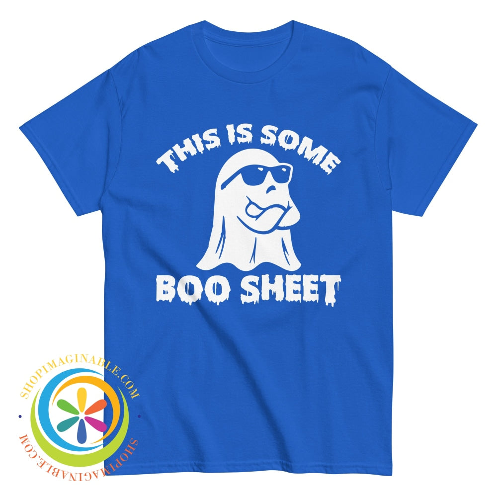 This Is Some Boo Sheet Unisex Halloween T-Shirt Royal / S T-Shirt