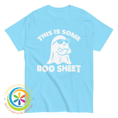 This Is Some Boo Sheet Unisex Halloween T-Shirt Sky / S T-Shirt