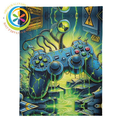 Toxic Gamer Premium Fleece Blanket