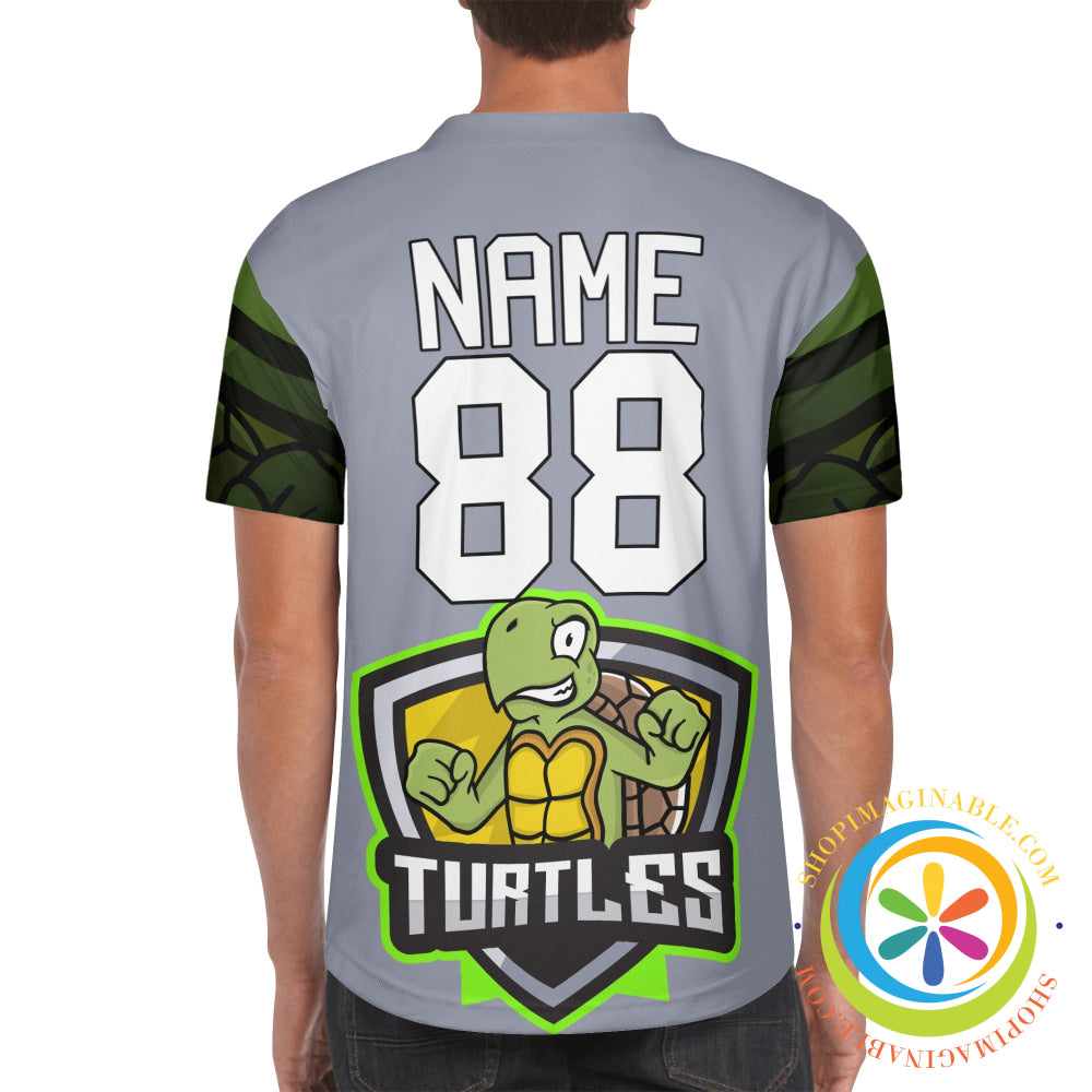 Turtles Unisex Baseball Jersey