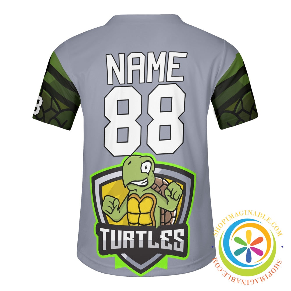 Turtles Unisex Baseball Jersey