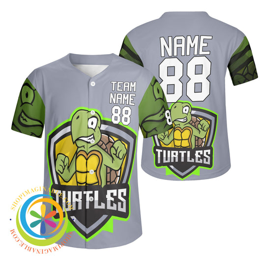Turtles Unisex Baseball Jersey S