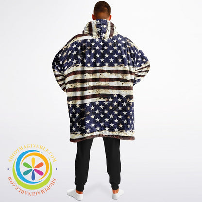 Ultimate American Patriotic Reversible Snug Hoodie - Aop