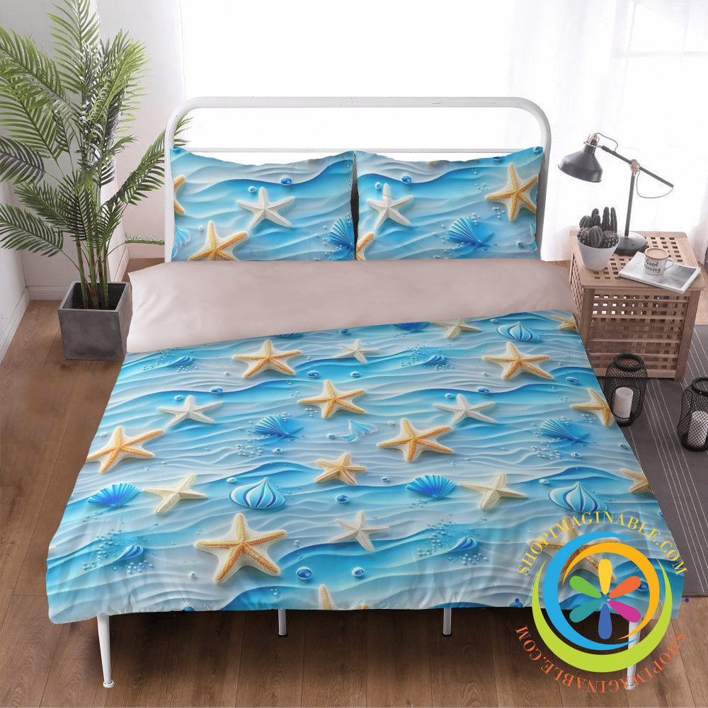 Under The Sea Bedding Set Beige / Us Twin