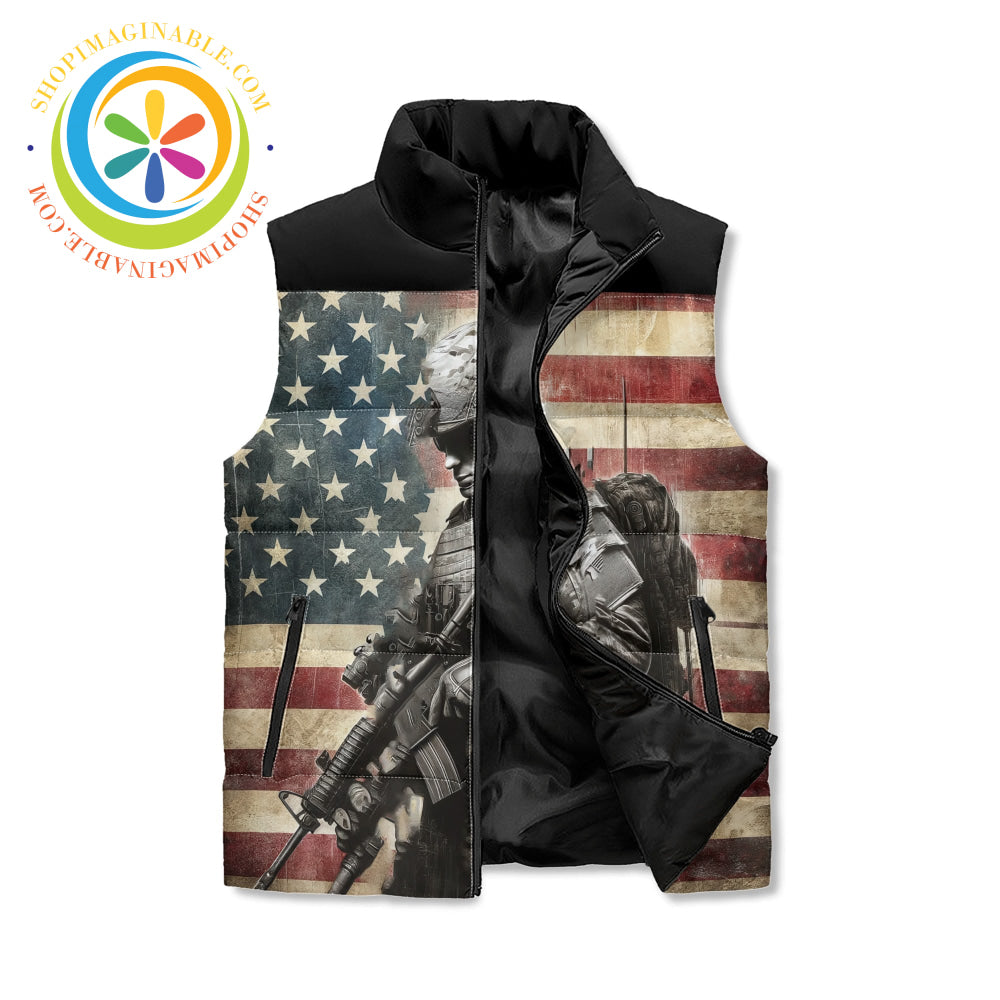 Usa Military Puffer Vest