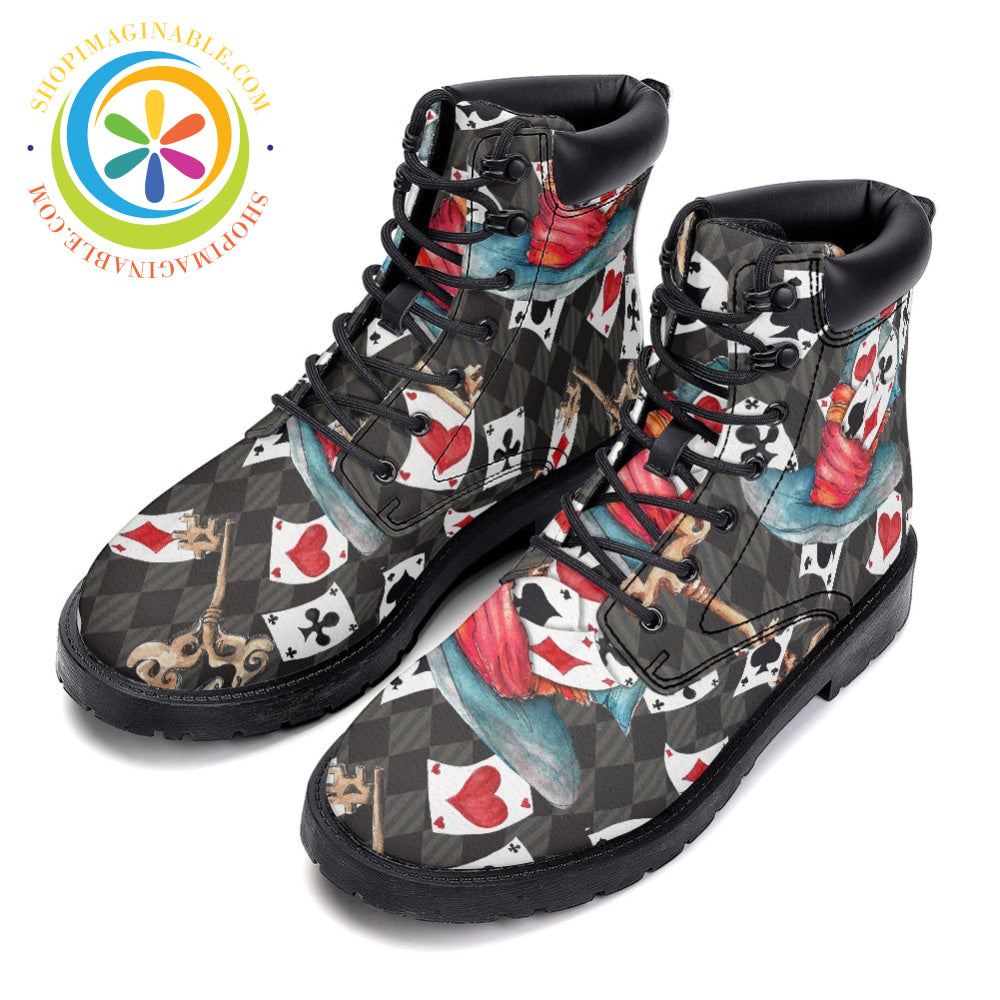 Very Alice - Leather Martin Boots