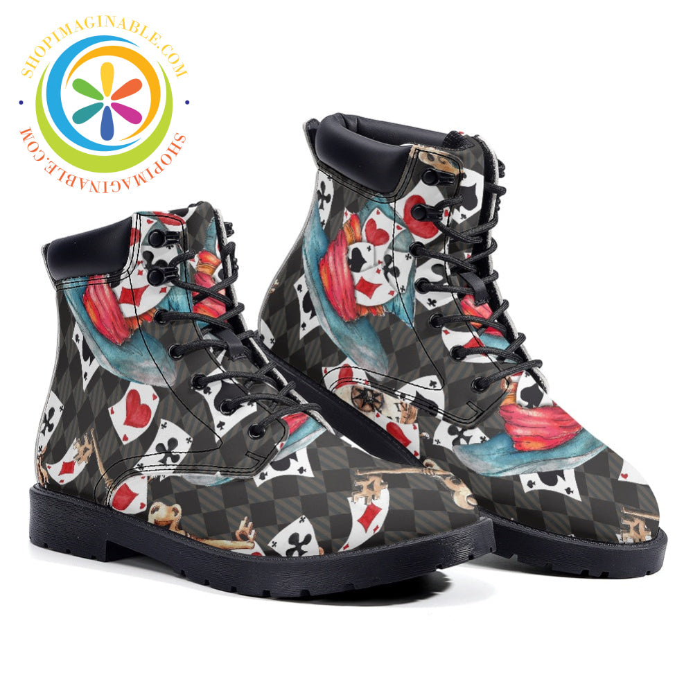 Very Alice - Leather Martin Boots