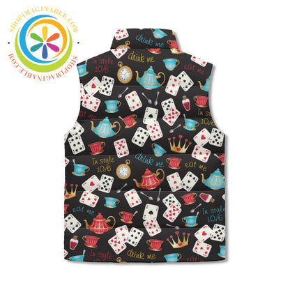 Very Alice Unisex Zip Up Puffer Vest