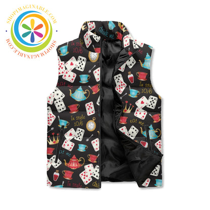 Very Alice Unisex Zip Up Puffer Vest