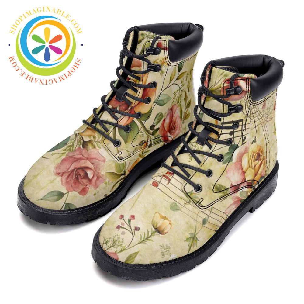 Vintage Notes - Leather Martin Boots