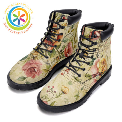 Vintage Notes - Leather Martin Boots