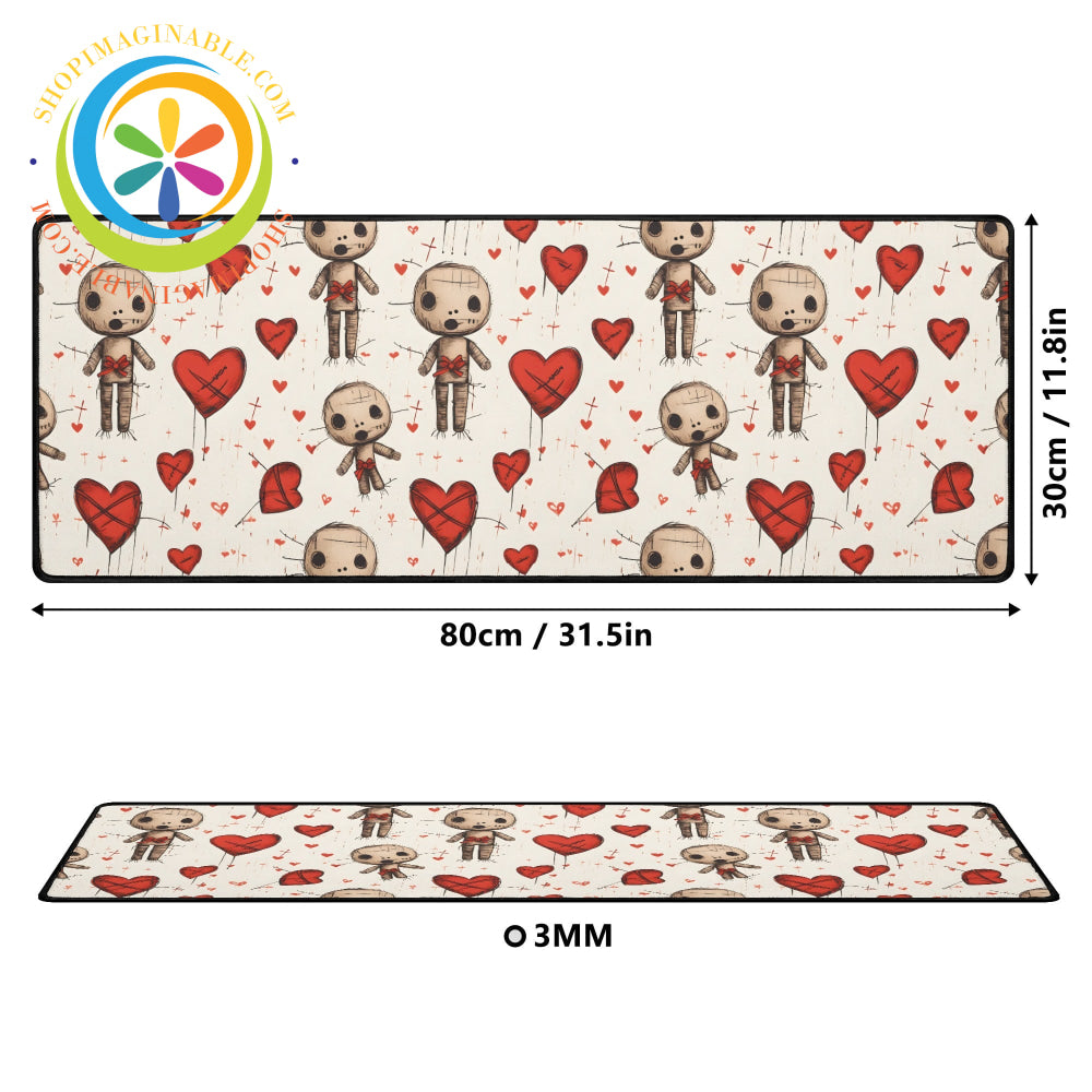 Voodoo Love Large Gaming Mouse Pad