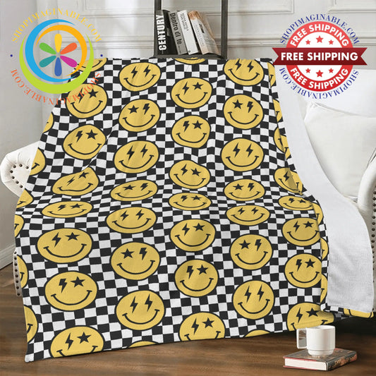 Your HAPPY Premium Fleece Blanket