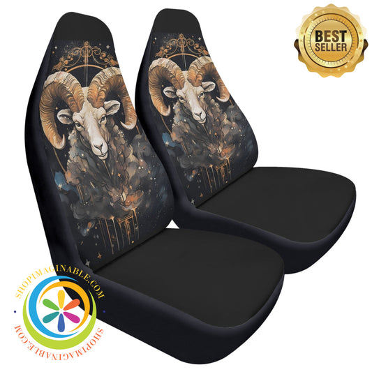 Zodiac Cloth Car Seat Covers - Choose Your Sign Aries