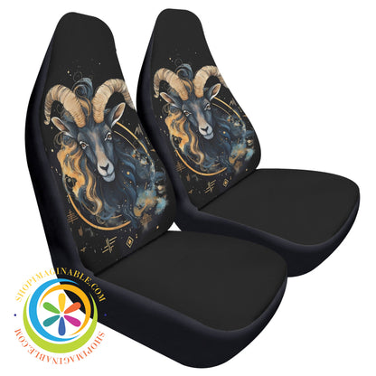Zodiac Cloth Car Seat Covers - Choose Your Sign Capricorn