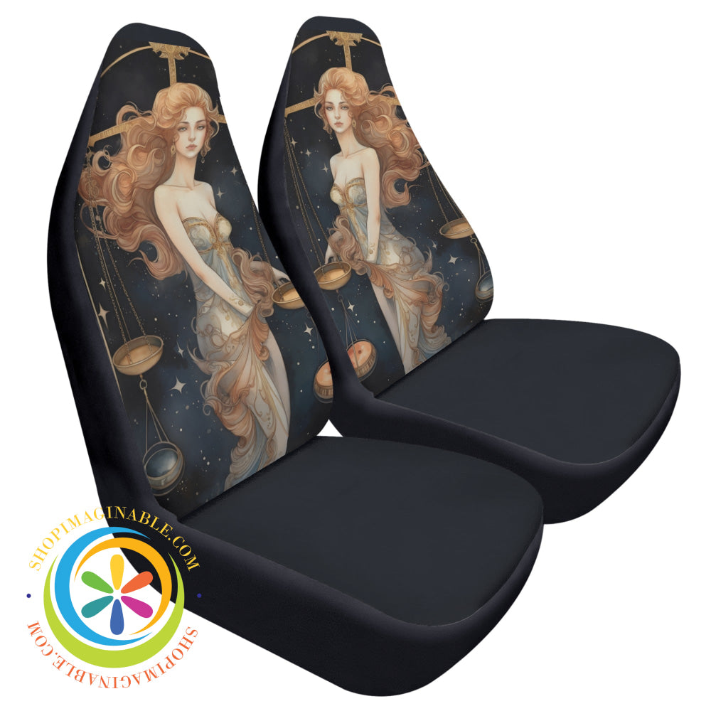 Zodiac Cloth Car Seat Covers - Choose Your Sign Libra