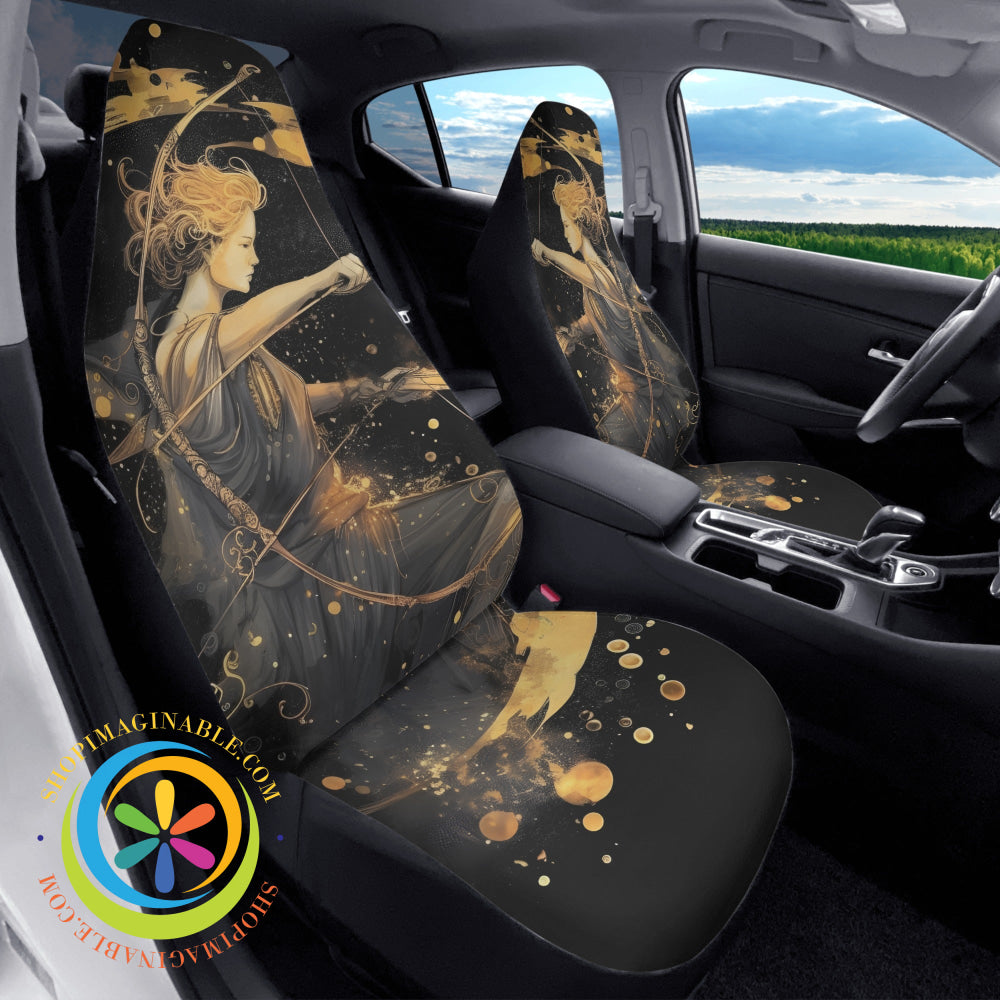 Zodiac Cloth Car Seat Covers - Choose Your Sign Sagittarius