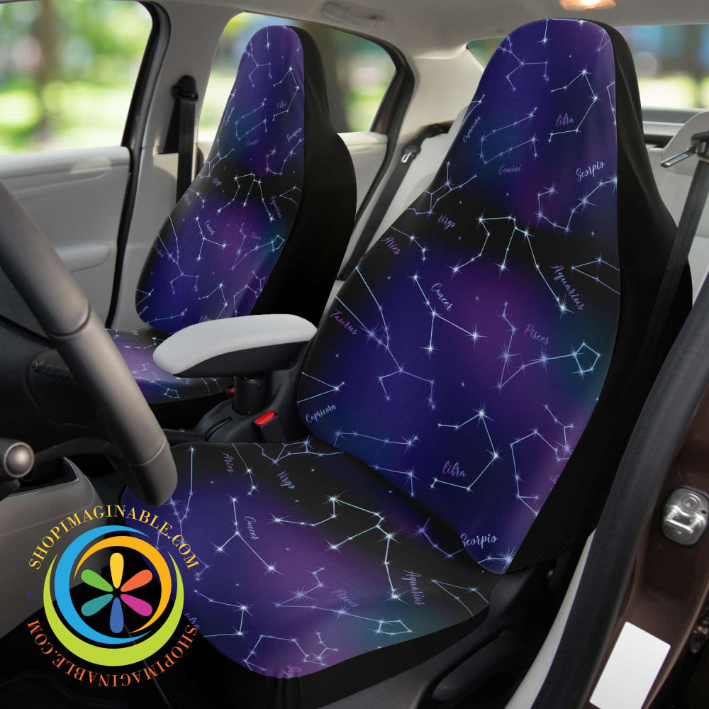 Zodiac Constellation Car Seat Cover-ShopImaginable.com
