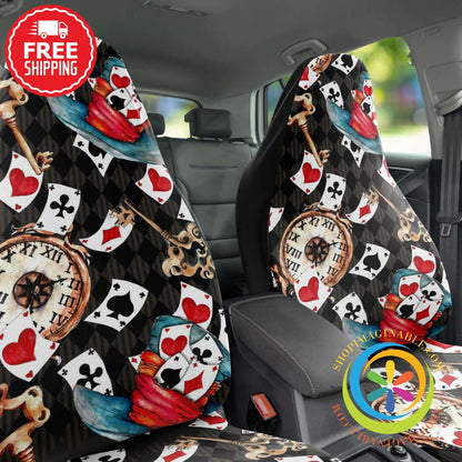 Alice In Wonderland Car Seat Covers-ShopImaginable.com