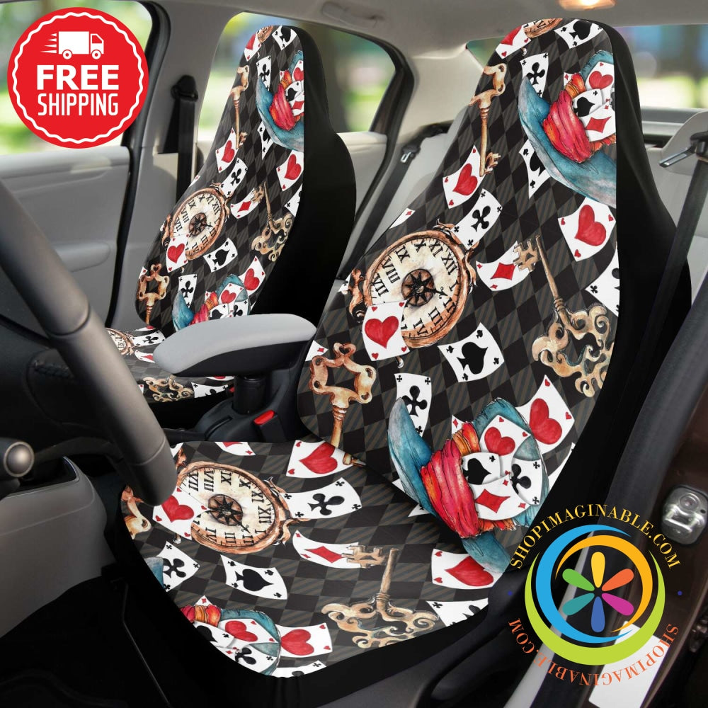 Alice In Wonderland Car Seat Covers-ShopImaginable.com