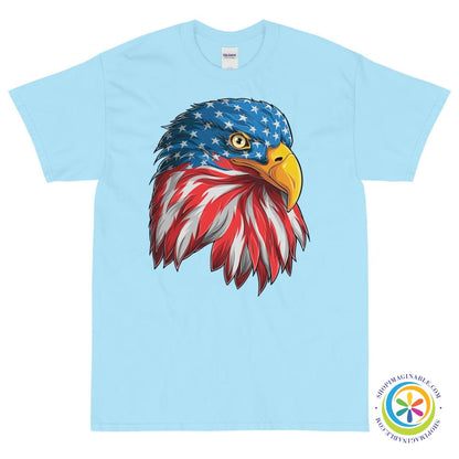 American Eagle Flag Unisex T-Shirt-ShopImaginable.com