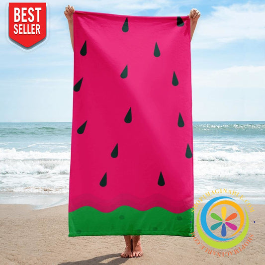 Big Juicy Watermelon Towel Bath Beach Towel-ShopImaginable.com
