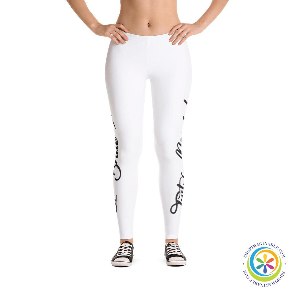 Bride ~ Just Married Leggings-ShopImaginable.com