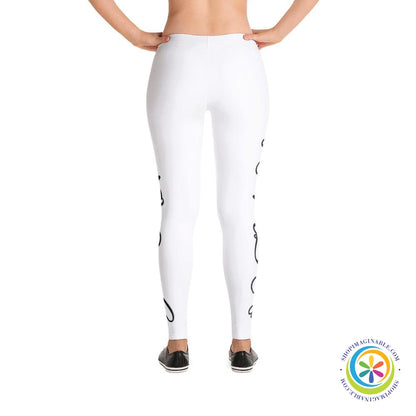 Bride ~ Just Married Leggings-ShopImaginable.com