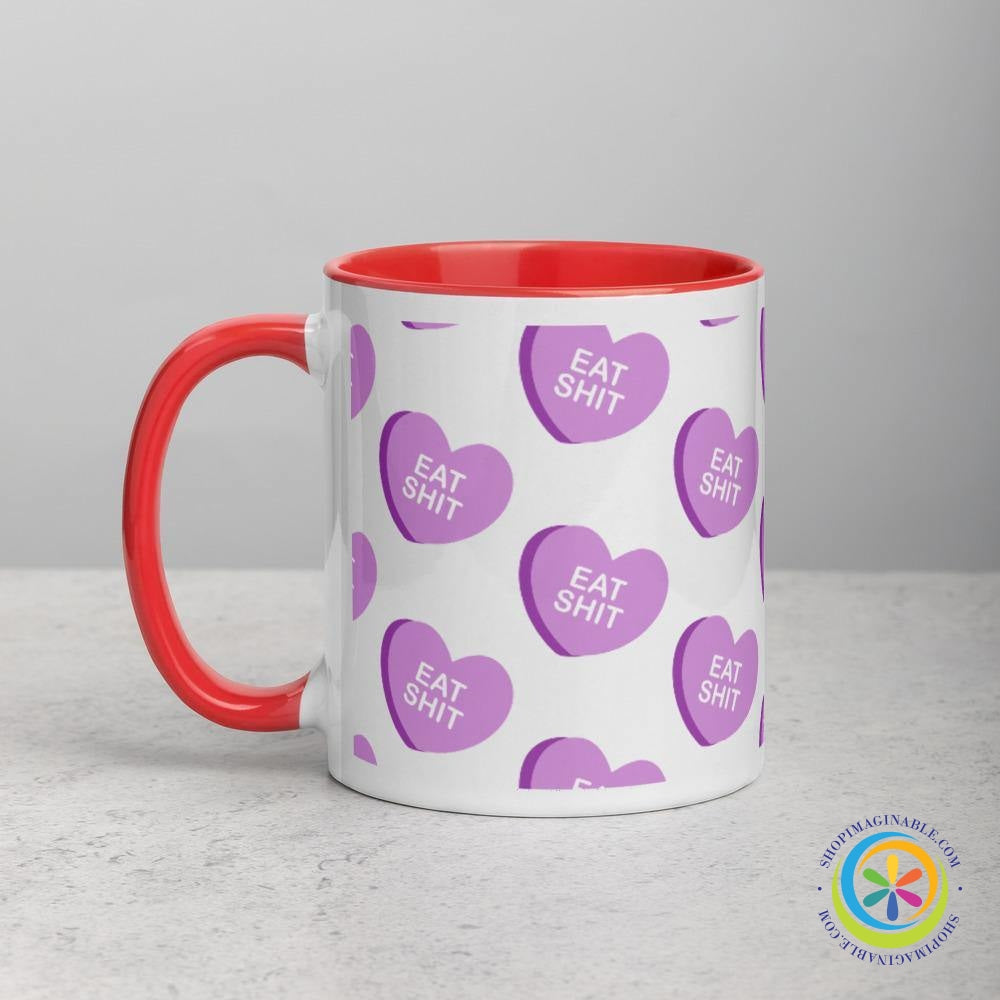Candy Heart Coffee Cup Mug with Attitude!-ShopImaginable.com