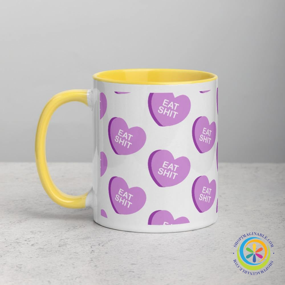 Candy Heart Coffee Cup Mug with Attitude!-ShopImaginable.com