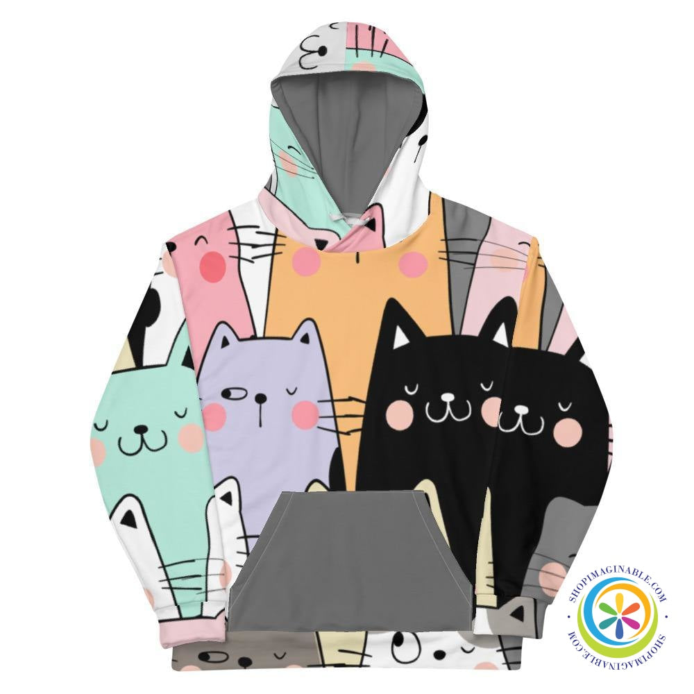 Cat Lover's Dream Hoodie-ShopImaginable.com