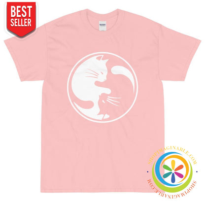 Cat Lover's Yin Yang Unisex T-Shirt-ShopImaginable.com