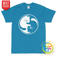 Cat Lover's Yin Yang Unisex T-Shirt-ShopImaginable.com