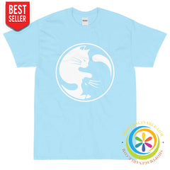 Cat Lover's Yin Yang Unisex T-Shirt-ShopImaginable.com