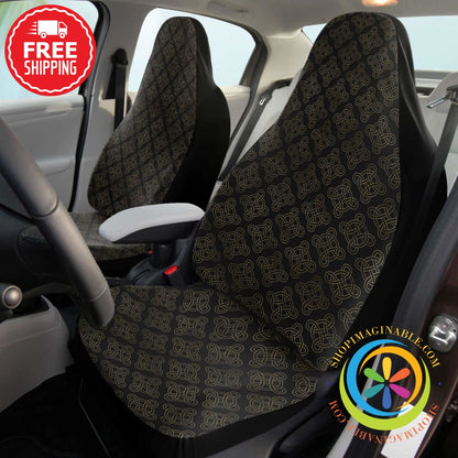 Celtic Knot Car Seat Covers Cover - Aop