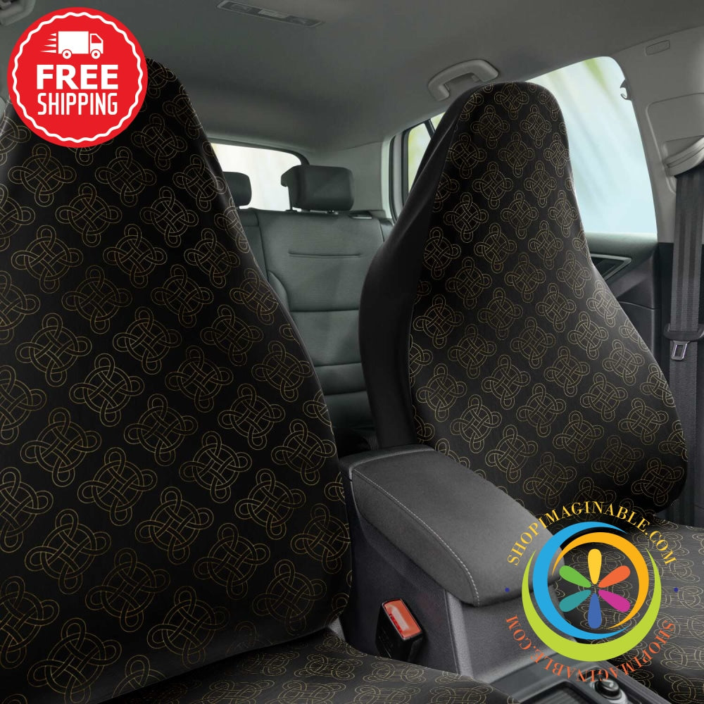 Celtic Knot Car Seat Covers Cover - Aop