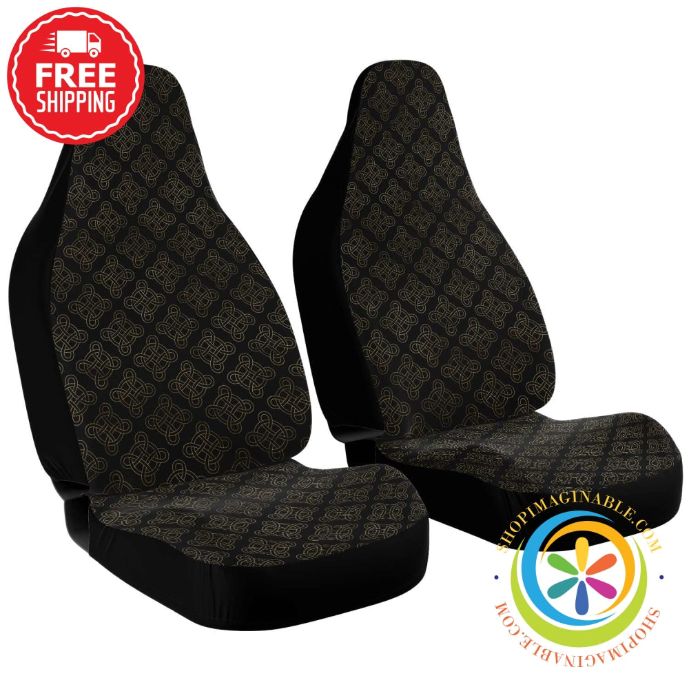 Celtic Knot Car Seat Covers One Size Cover - Aop
