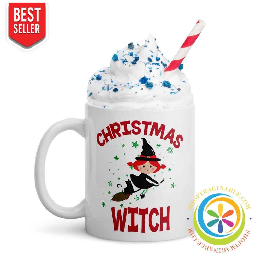 Christams Witch - Witch Holiday Coffee Mug Cup-ShopImaginable.com